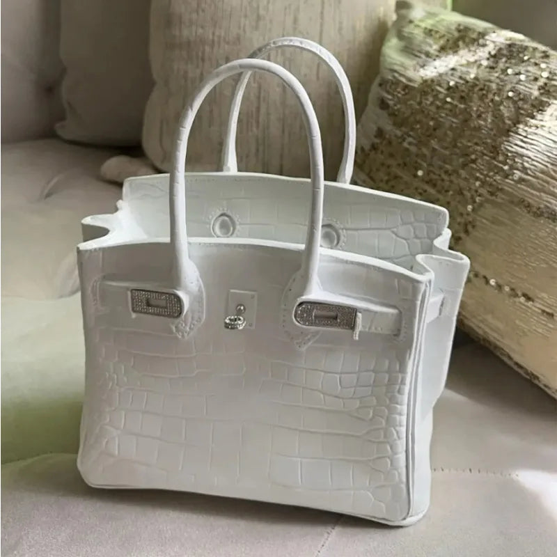 Luxury Handbag Flowers Vase (Black)