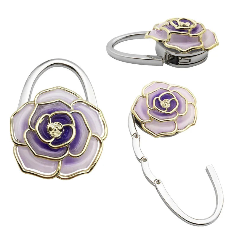 Rose Foldable Hanging Bag Holder